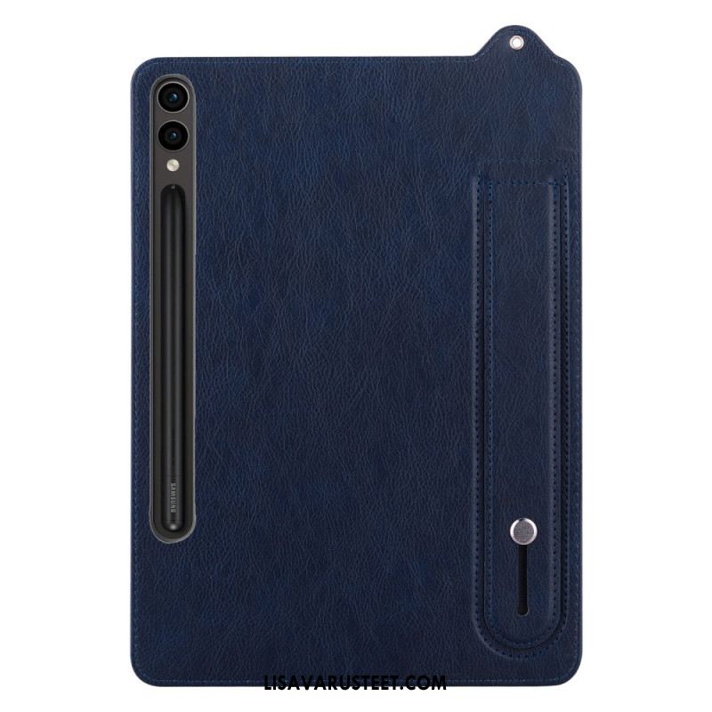 Kuori Samsung Galaxy Tab S11 Ultra Nahkakuvioinen Näytönsuoja Käyttöohjeella Suojakuori