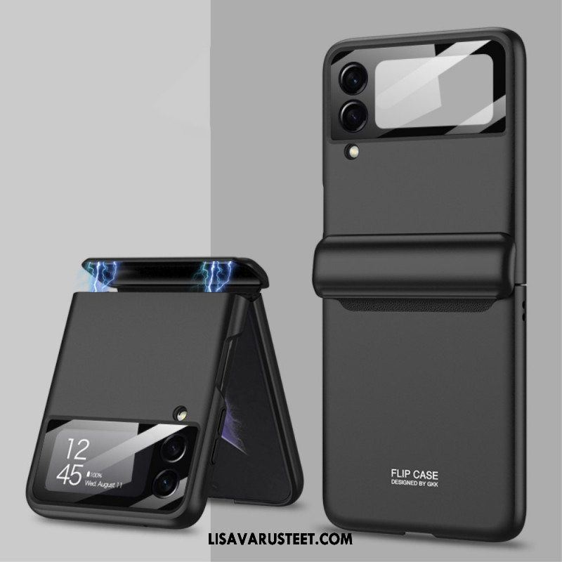 Kuori Samsung Galaxy Z Flip 3 5G Kotelot Flip Gkk Magneettinen Sarana
