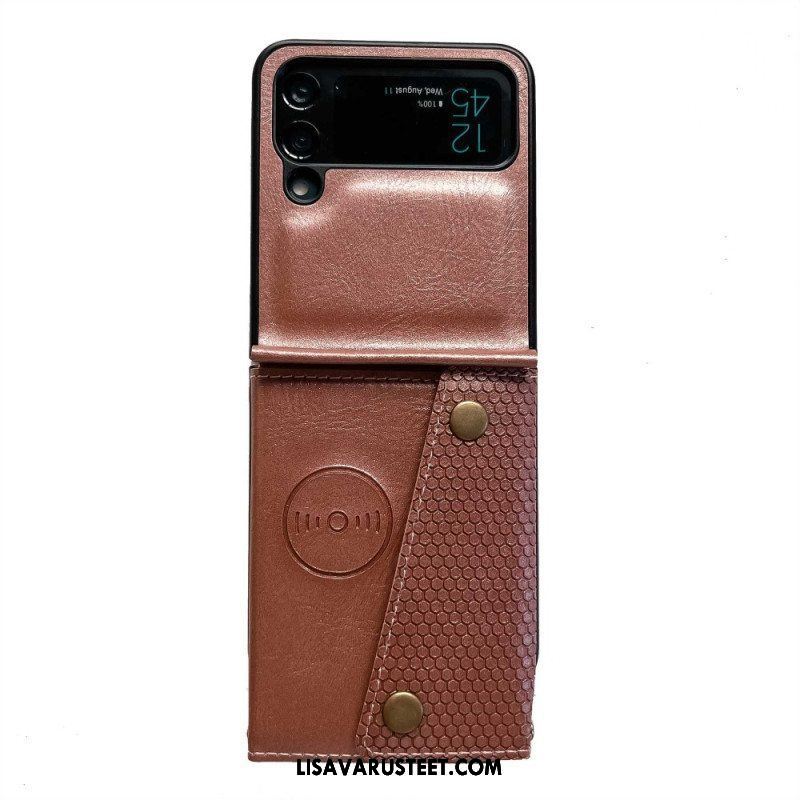 Kuori Samsung Galaxy Z Flip 4 Kotelot Flip Korttipidike Olkahihnalla