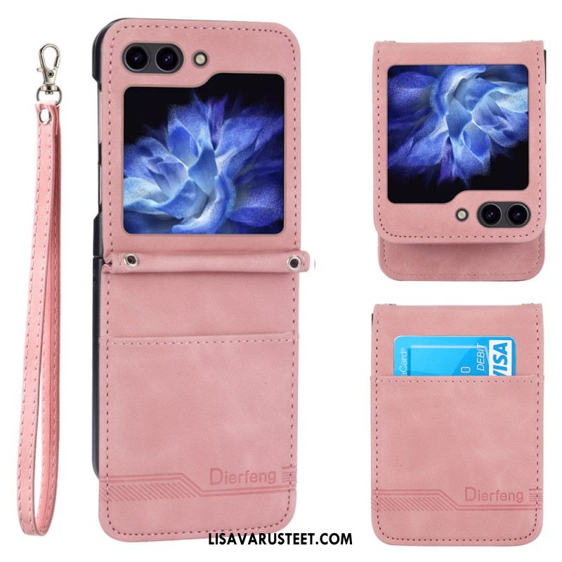 Kuori Samsung Galaxy Z Flip 7 Fe Dierfeng-korttikotelo