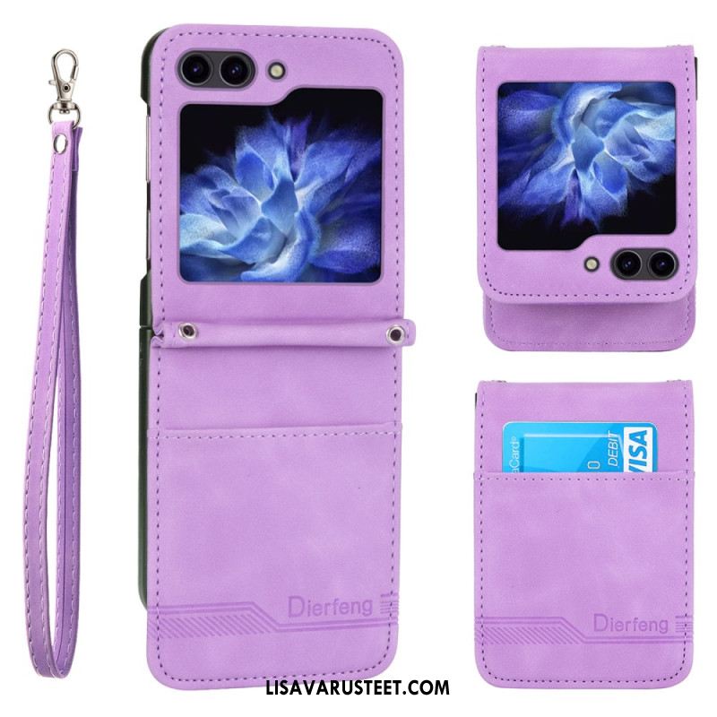 Kuori Samsung Galaxy Z Flip 7 Fe Dierfeng-korttikotelo