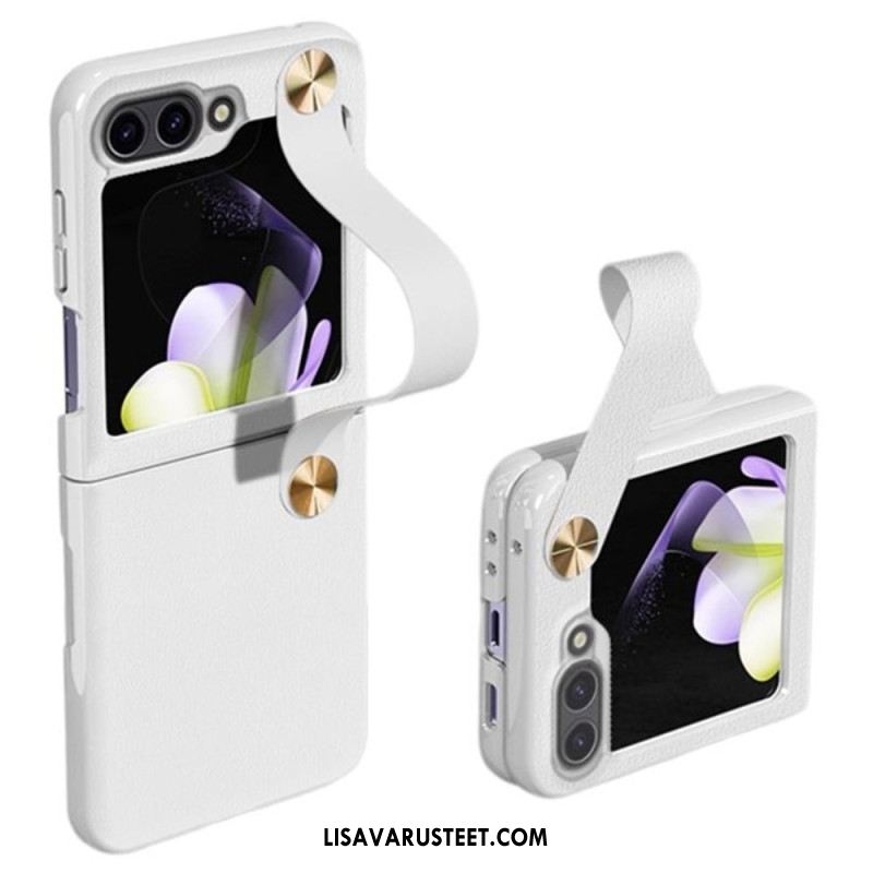 Kuori Samsung Galaxy Z Flip 7 Fe Erittäin Ohut Gkk-nahkahihna Suojakuori