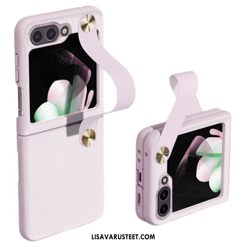 Kuori Samsung Galaxy Z Flip 7 Fe Erittäin Ohut Gkk-nahkahihna Suojakuori