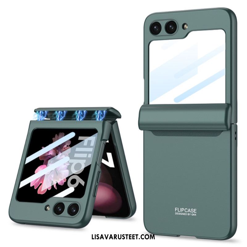 Kuori Samsung Galaxy Z Flip 7 Fe Gkk-magneettinen Sarana Ja Pieni Näytönsuoja