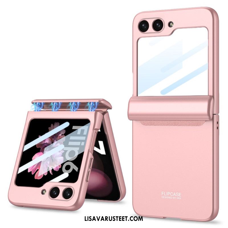 Kuori Samsung Galaxy Z Flip 7 Fe Gkk-magneettinen Sarana Ja Pieni Näytönsuoja