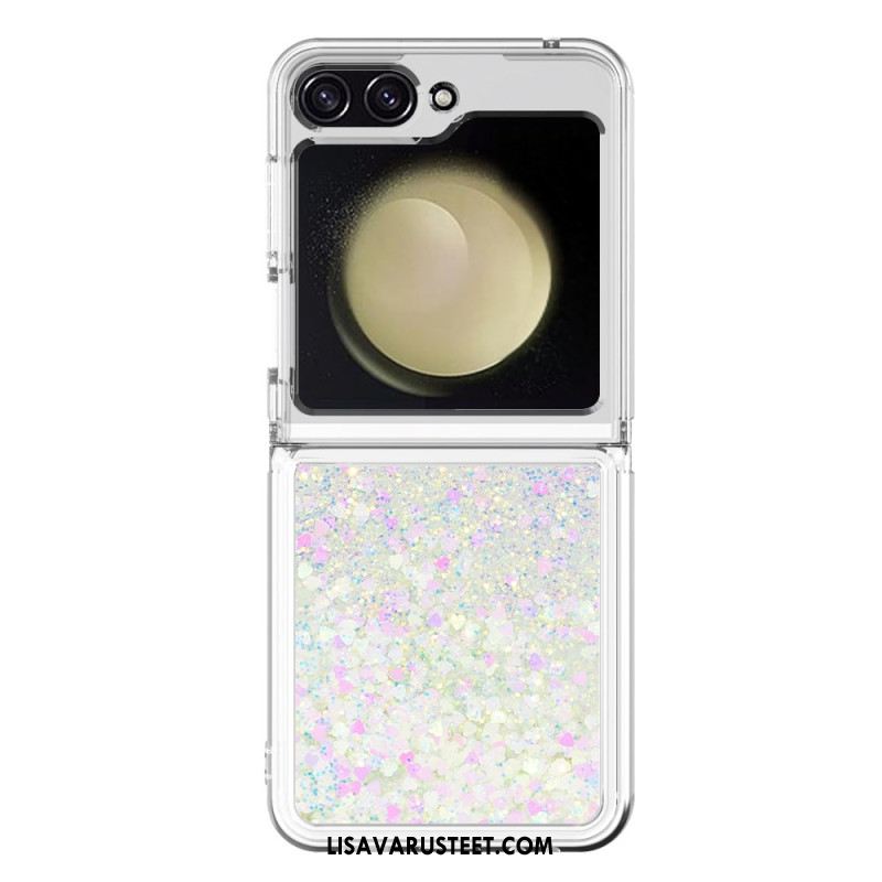 Kuori Samsung Galaxy Z Flip 7 Fe Glitter Suojakuori