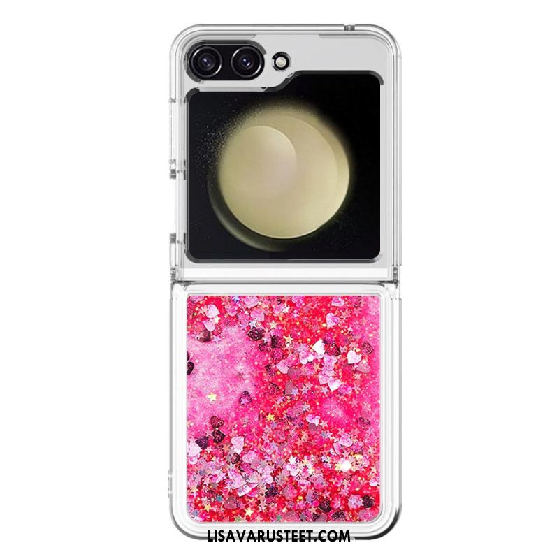 Kuori Samsung Galaxy Z Flip 7 Fe Glitter Suojakuori