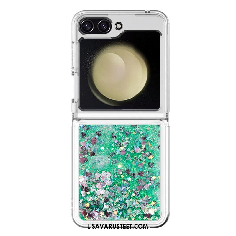 Kuori Samsung Galaxy Z Flip 7 Fe Glitter Suojakuori