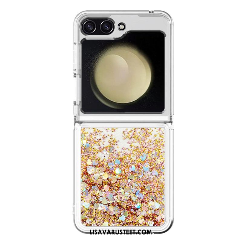 Kuori Samsung Galaxy Z Flip 7 Fe Glitter Suojakuori