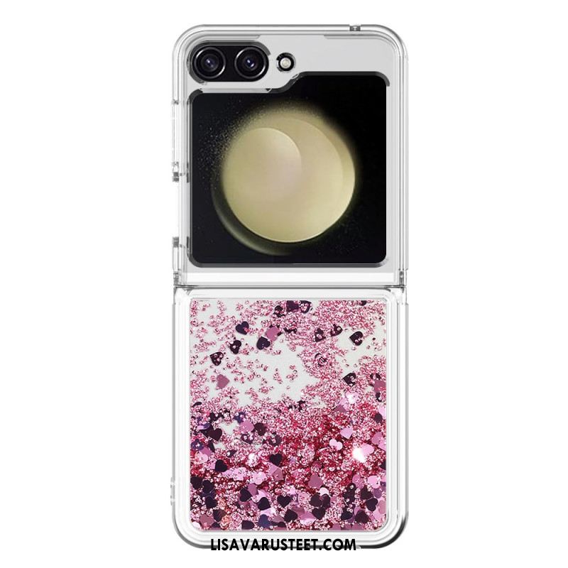 Kuori Samsung Galaxy Z Flip 7 Fe Glitter Suojakuori