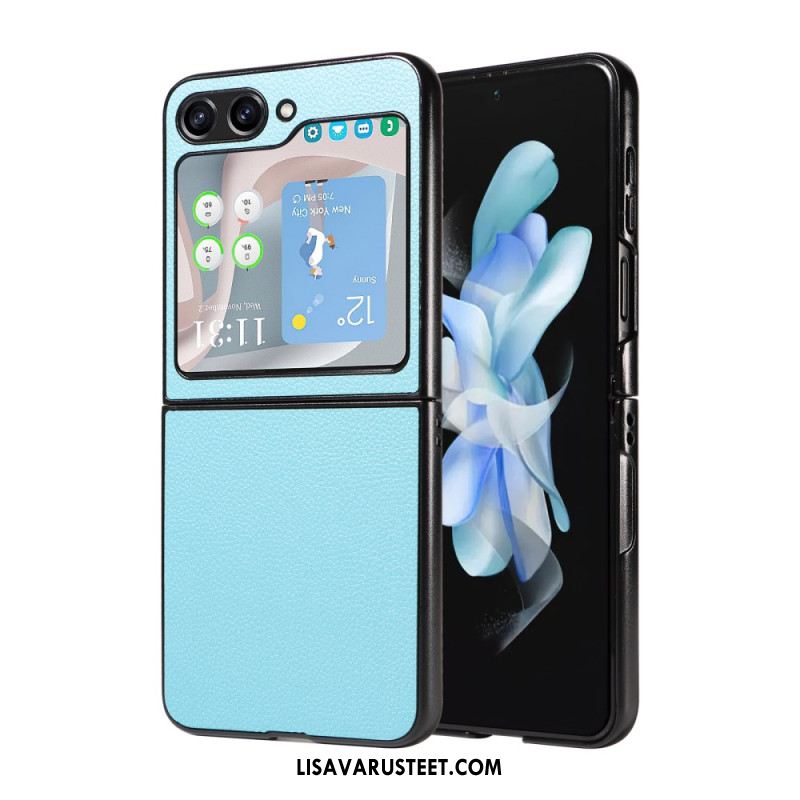 Kuori Samsung Galaxy Z Flip 7 Fe Huomaamaton Nahkatyylinen