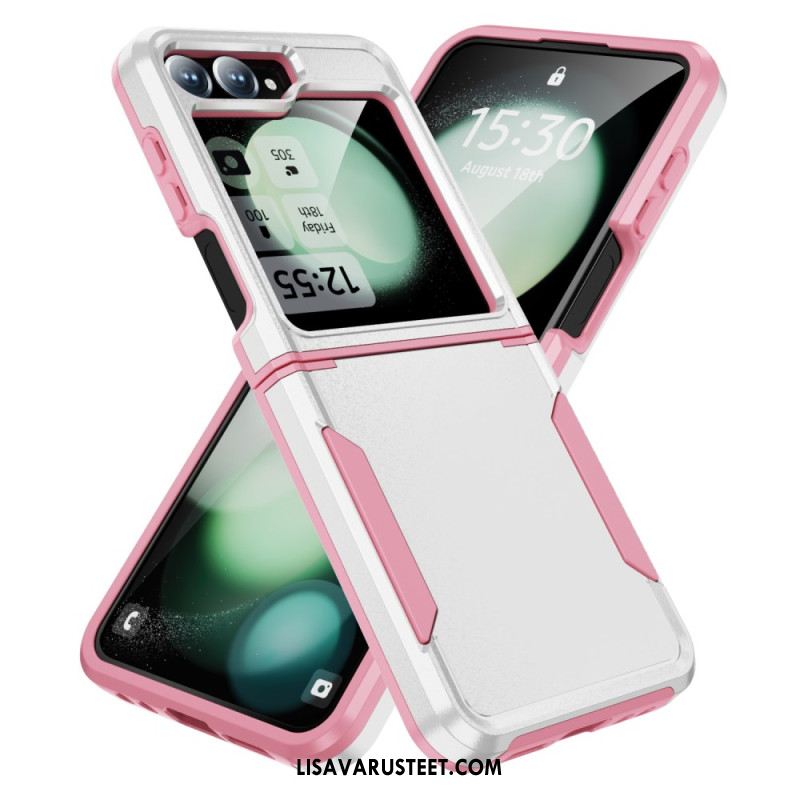 Kuori Samsung Galaxy Z Flip 7 Fe Kestävä Metalliefekti