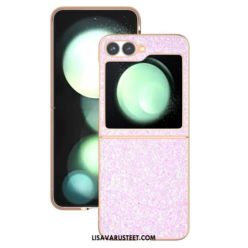 Kuori Samsung Galaxy Z Flip 7 Fe Kimallekuvioinen Suojakuori