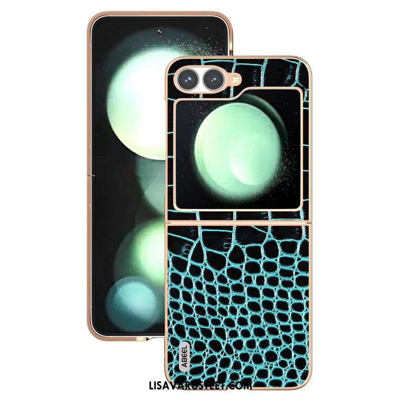 Kuori Samsung Galaxy Z Flip 7 Fe Krokotiilikuvioinen Suojakuori