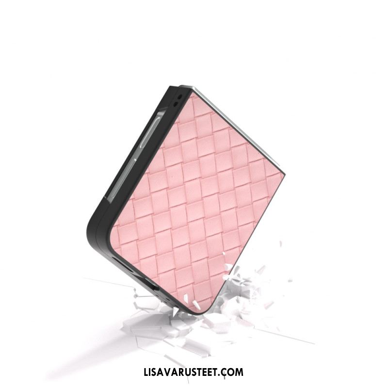 Kuori Samsung Galaxy Z Flip 7 Fe Kudottu Tekstuuri