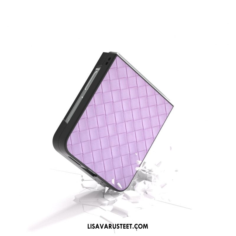Kuori Samsung Galaxy Z Flip 7 Fe Kudottu Tekstuuri