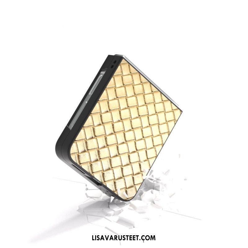 Kuori Samsung Galaxy Z Flip 7 Fe Kudottu Tekstuuri