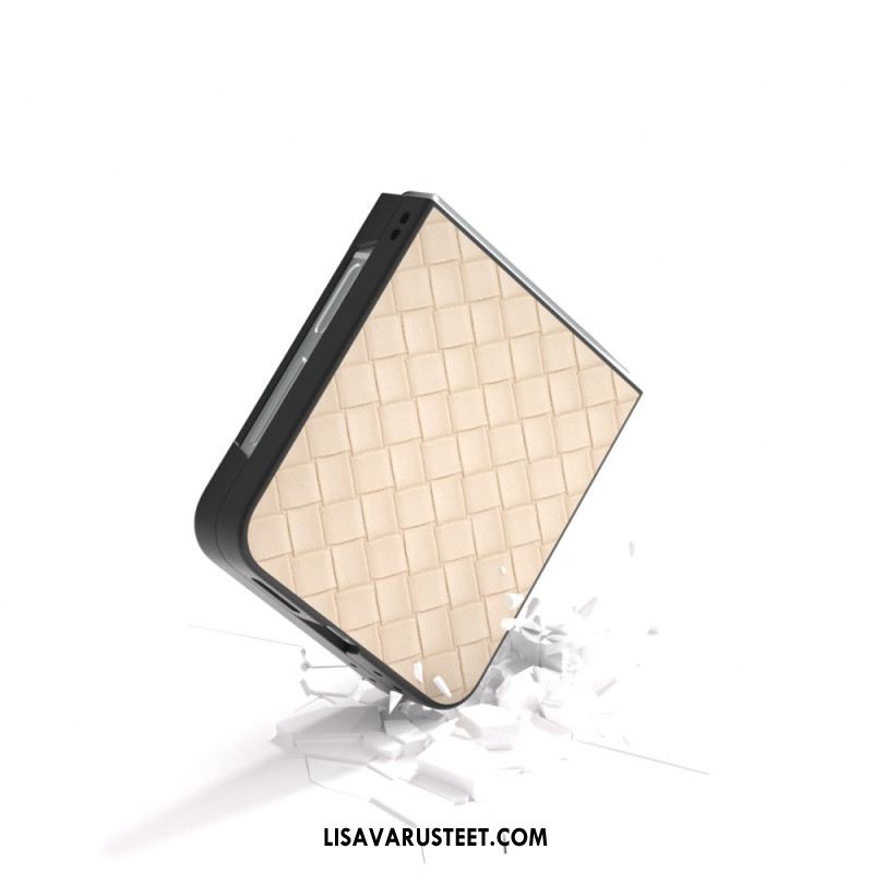 Kuori Samsung Galaxy Z Flip 7 Fe Kudottu Tekstuuri