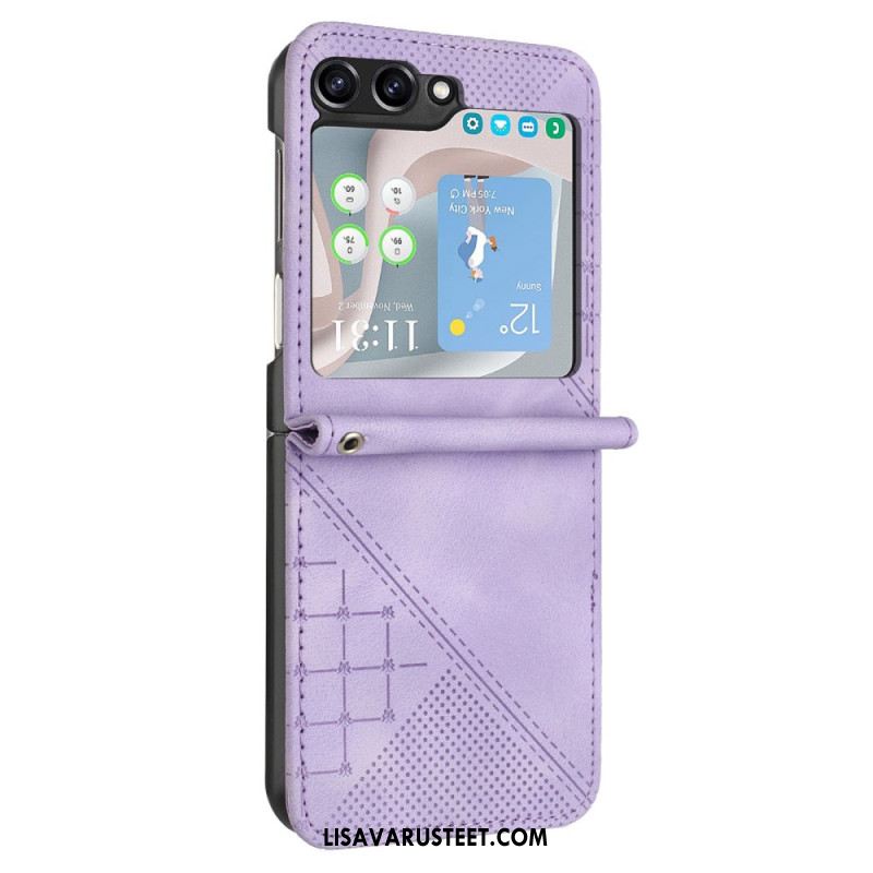 Kuori Samsung Galaxy Z Flip 7 Fe Kuvioitu Lompakko