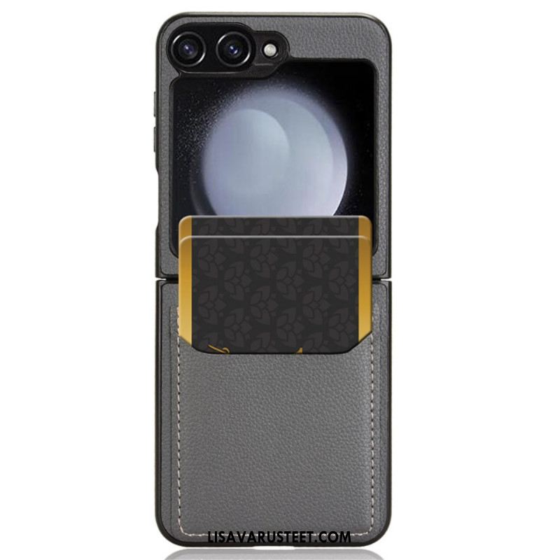 Kuori Samsung Galaxy Z Flip 7 Fe Litsitekstuurikorttikotelo