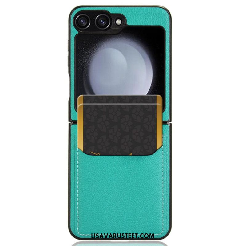 Kuori Samsung Galaxy Z Flip 7 Fe Litsitekstuurikorttikotelo