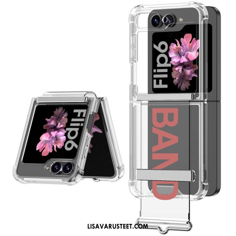 Kuori Samsung Galaxy Z Flip 7 Fe Läpinäkyvä Hihna