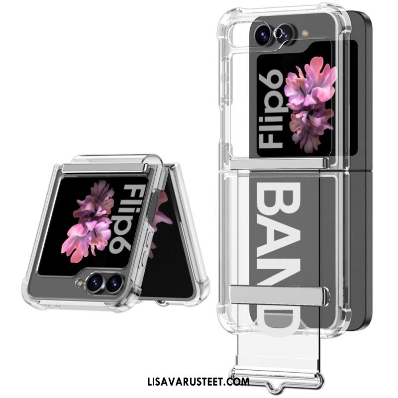 Kuori Samsung Galaxy Z Flip 7 Fe Läpinäkyvä Hihna