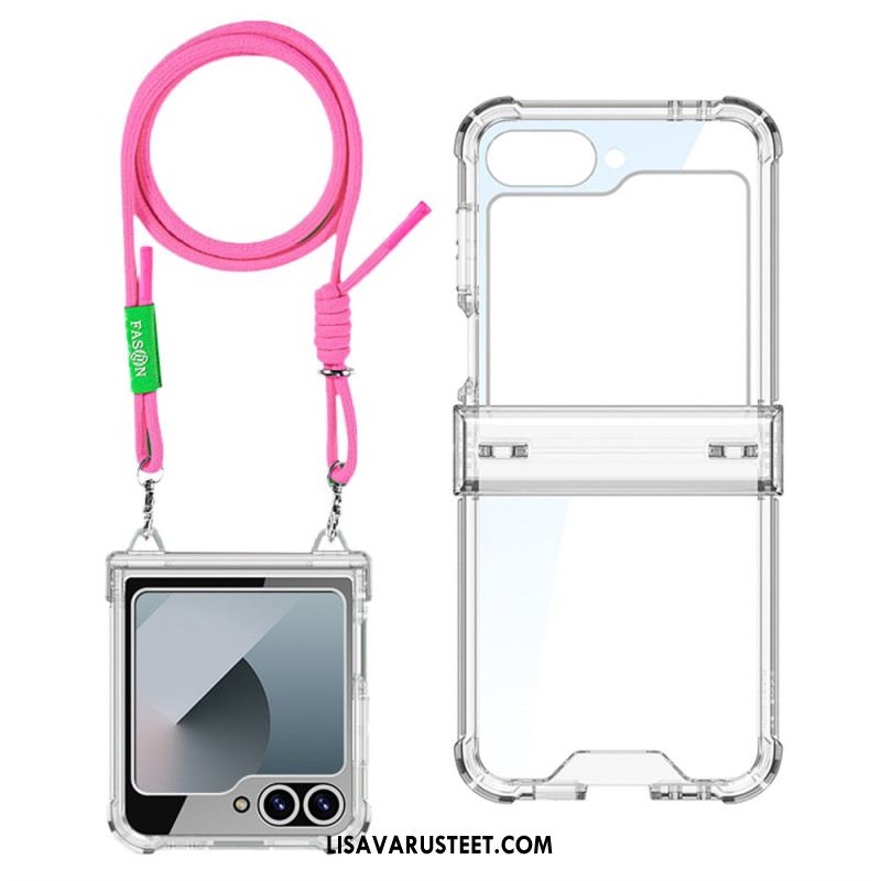 Kuori Samsung Galaxy Z Flip 7 Fe Läpinäkyvä Suojakuori