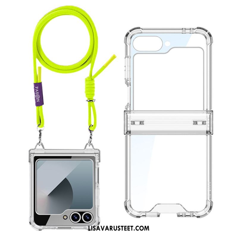 Kuori Samsung Galaxy Z Flip 7 Fe Läpinäkyvä Suojakuori