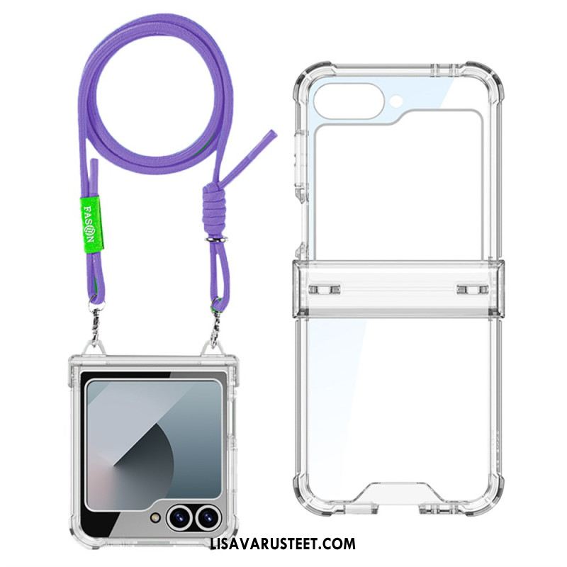 Kuori Samsung Galaxy Z Flip 7 Fe Läpinäkyvä Suojakuori