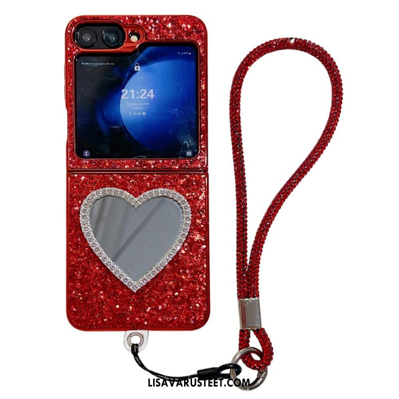 Kuori Samsung Galaxy Z Flip 7 Fe Peili Ja Hihna