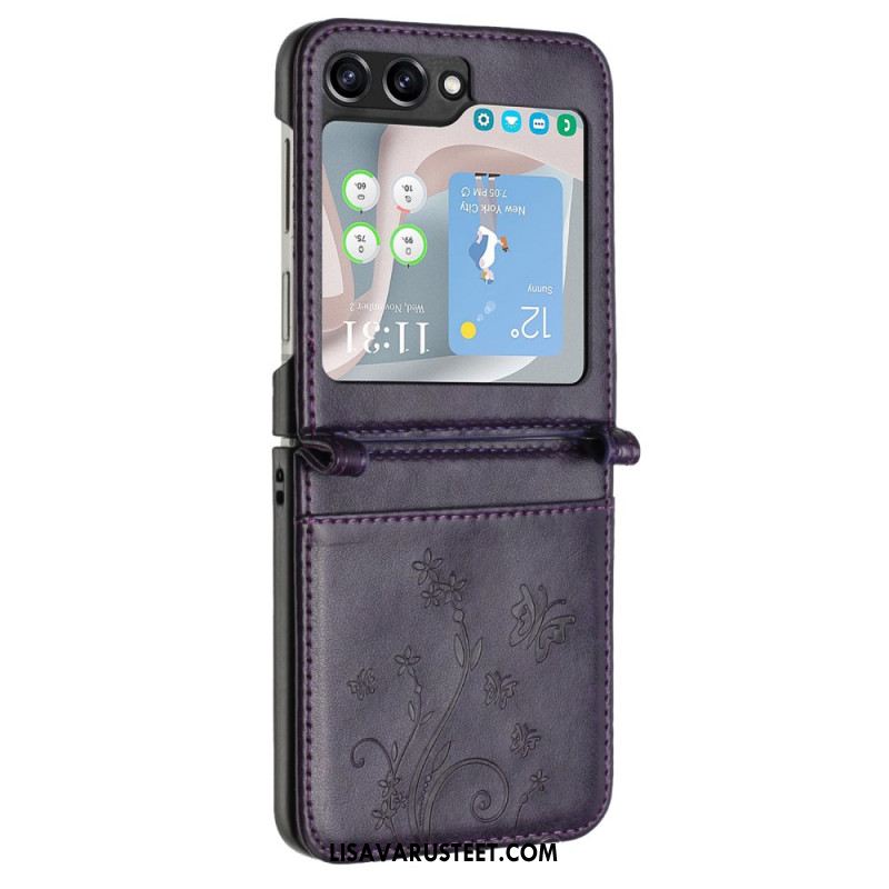 Kuori Samsung Galaxy Z Flip 7 Fe Perhoset Ja Kukat