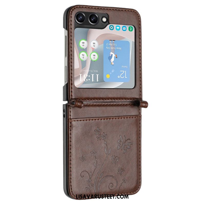 Kuori Samsung Galaxy Z Flip 7 Fe Perhoset Ja Kukat