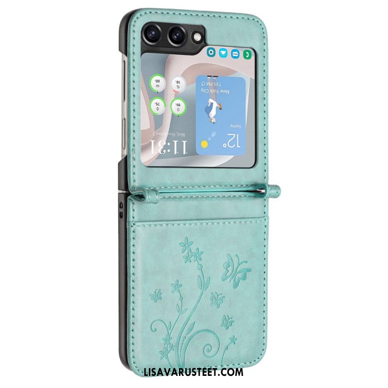 Kuori Samsung Galaxy Z Flip 7 Fe Perhoset Ja Kukat