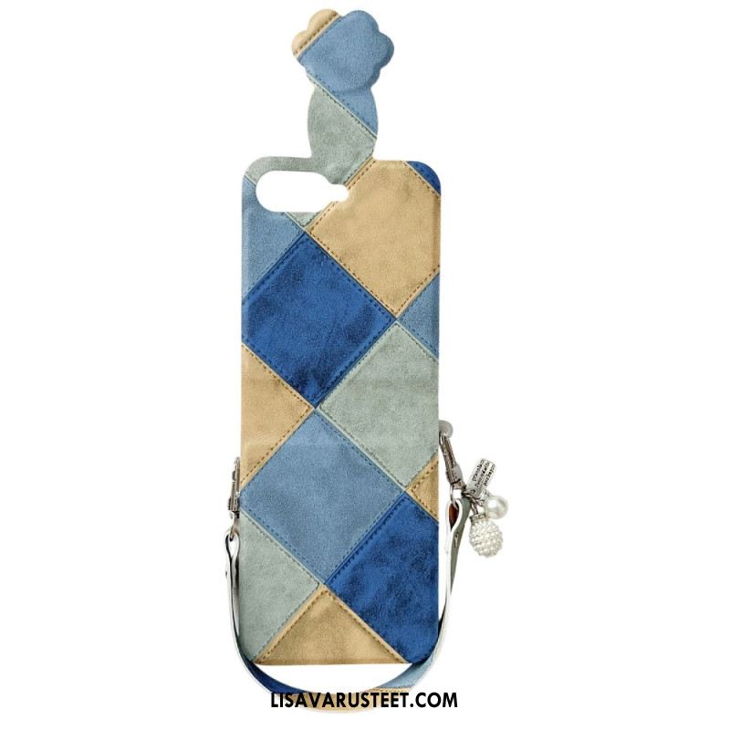 Kuori Samsung Galaxy Z Flip 7 Fe Retro Kissankäpälälukolla