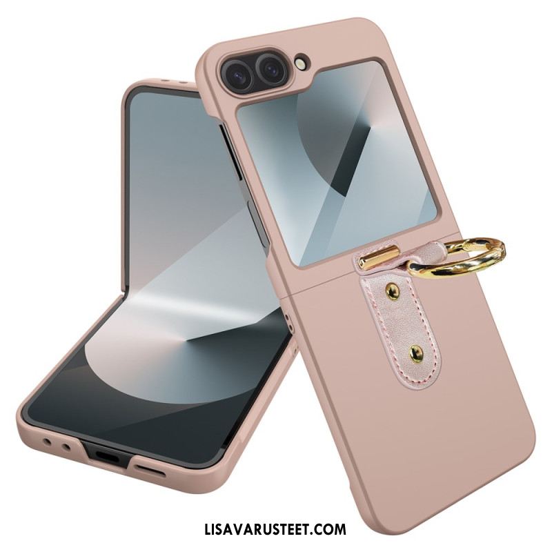 Kuori Samsung Galaxy Z Flip 7 Fe Sormuskotelo Ja Suojakalvo Suojakuori