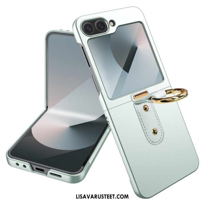 Kuori Samsung Galaxy Z Flip 7 Fe Sormuskotelo Ja Suojakalvo Suojakuori