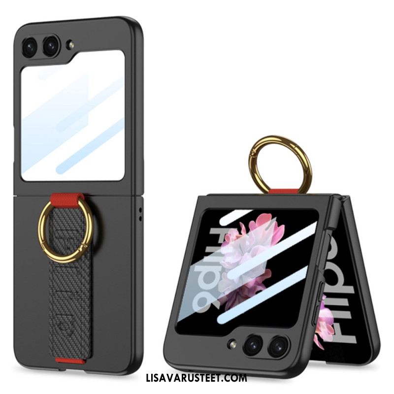 Kuori Samsung Galaxy Z Flip 7 Fe Sormuspidike Ja Gkk-hihna