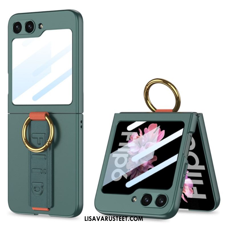 Kuori Samsung Galaxy Z Flip 7 Fe Sormuspidike Ja Gkk-hihna