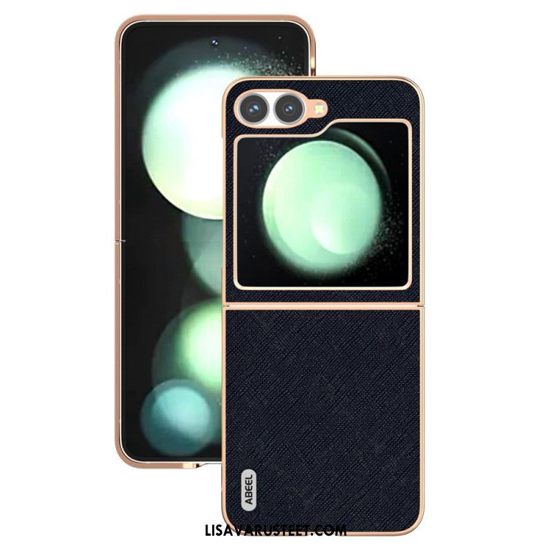 Kuori Samsung Galaxy Z Flip 7 Fe Teksturoitu Nahka