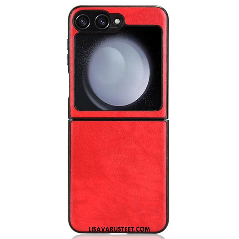 Kuori Samsung Galaxy Z Flip 7 Fe Vintage-keinonahka