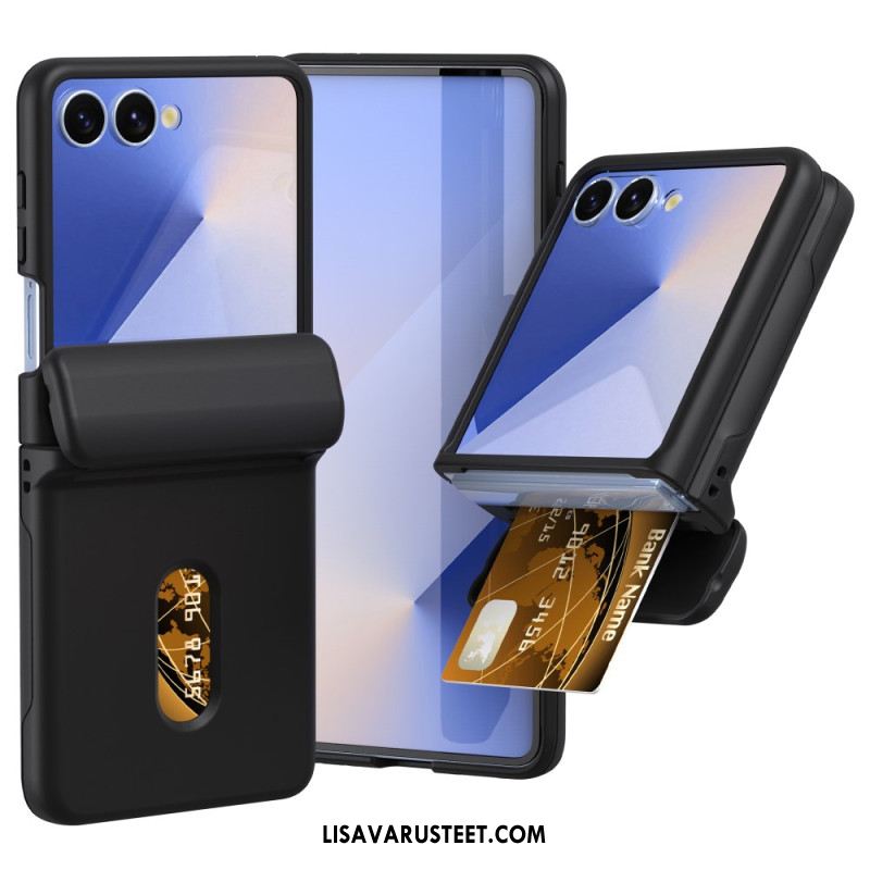 Kuori Samsung Galaxy Z Flip 7 Jousisarana Ja Korttikotelo