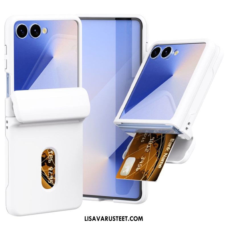 Kuori Samsung Galaxy Z Flip 7 Jousisarana Ja Korttikotelo