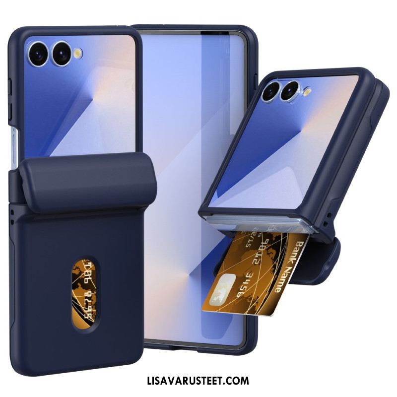 Kuori Samsung Galaxy Z Flip 7 Jousisarana Ja Korttikotelo