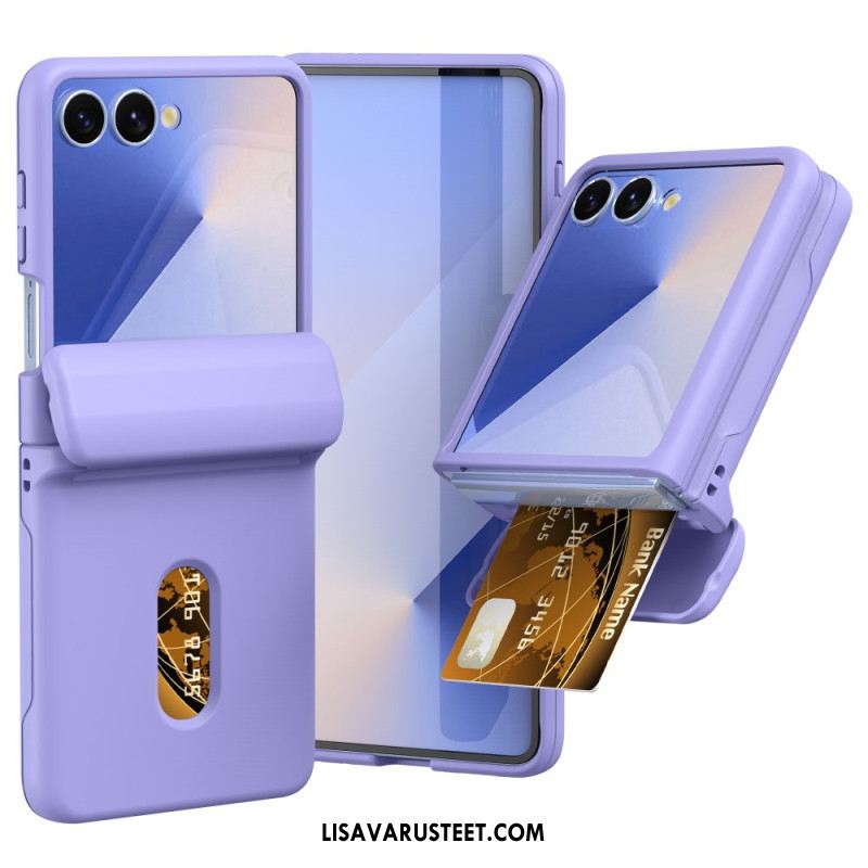 Kuori Samsung Galaxy Z Flip 7 Jousisarana Ja Korttikotelo