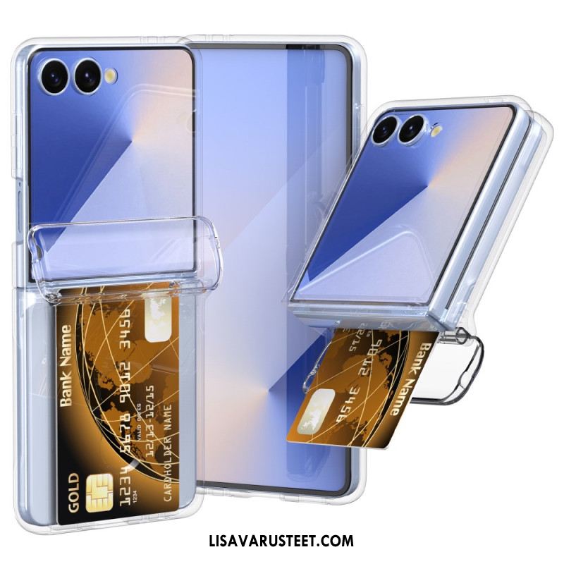 Kuori Samsung Galaxy Z Flip 7 Jousisarana Ja Korttikotelo