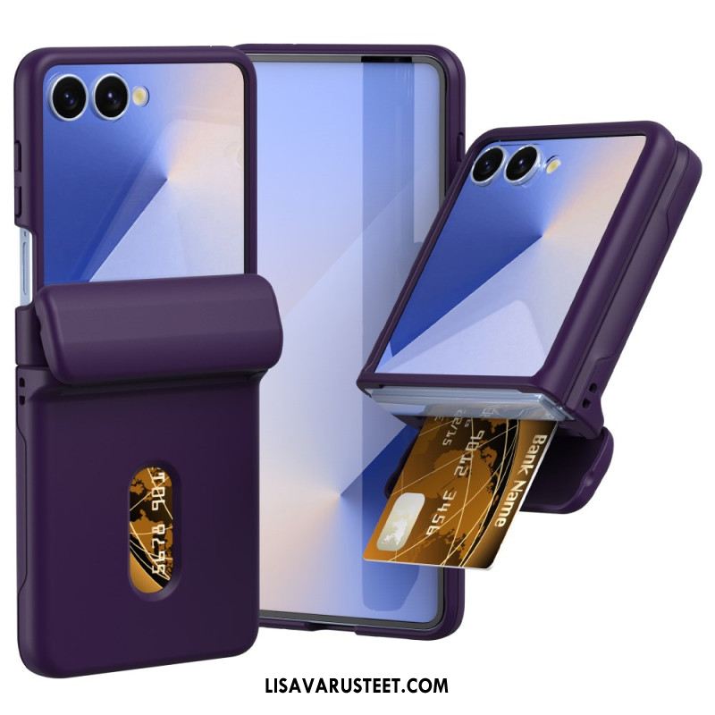 Kuori Samsung Galaxy Z Flip 7 Jousisarana Ja Korttikotelo