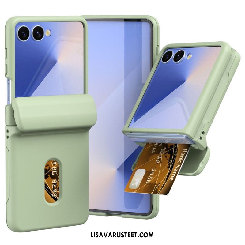 Kuori Samsung Galaxy Z Flip 7 Jousisarana Ja Korttikotelo