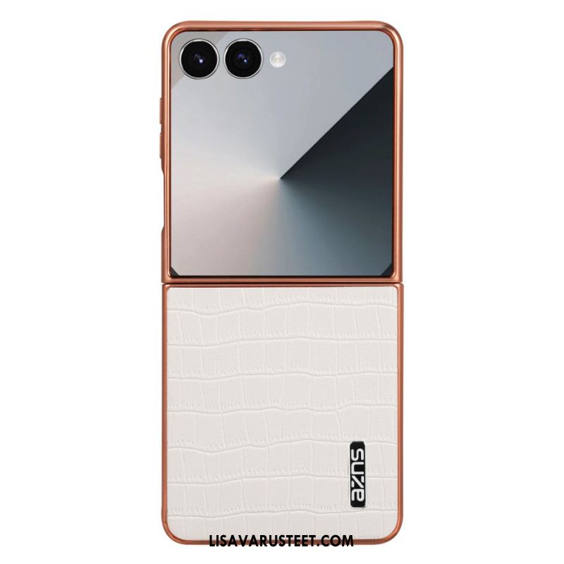 Kuori Samsung Galaxy Z Flip 7 Krokotiilityylinen Suojakuori