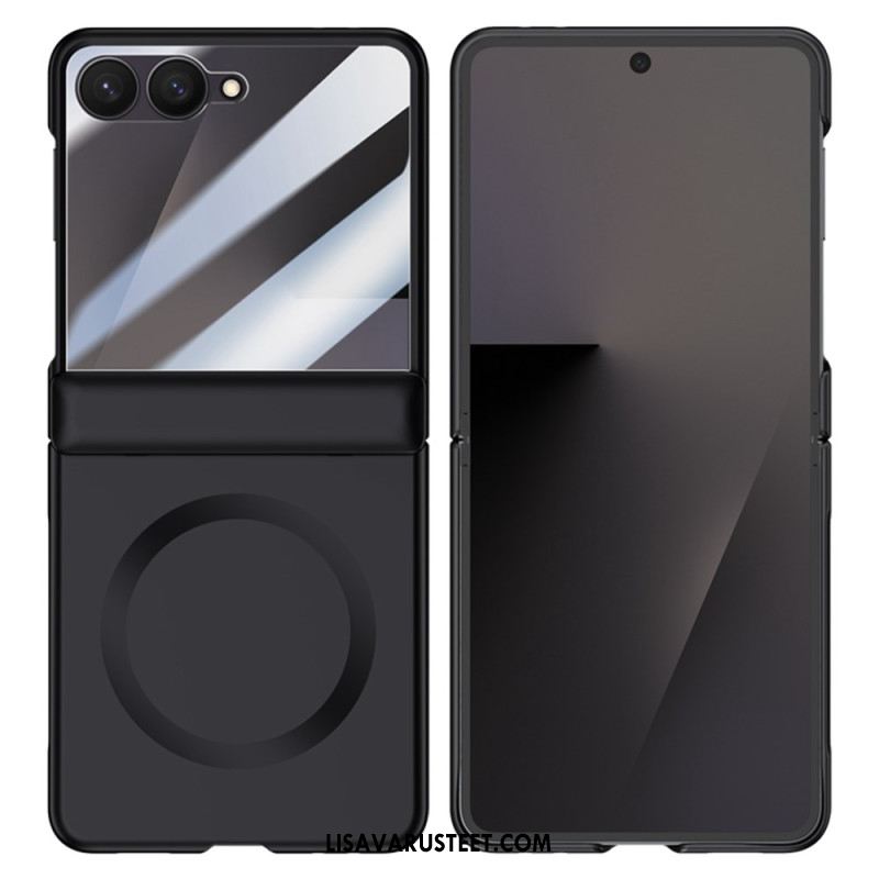 Kuori Samsung Galaxy Z Flip 7 Magneettinen Ja Metalliefektillä